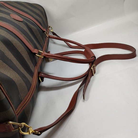 Fendi Boston Bag Brown PVC 3214670 - Picture 4 of 9